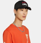 Heron Preston - Embroidered Cotton-Twill Cap - Black