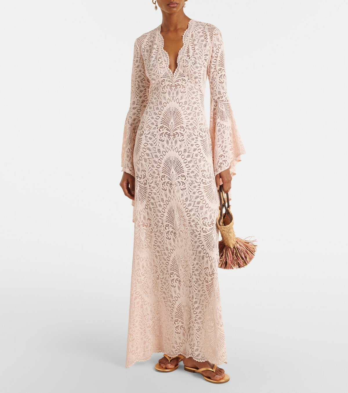 Alexandra Miro Amara lace maxi dress