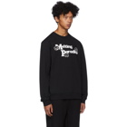 McQ Alexander McQueen Black Monster Pullover Sweatshirt