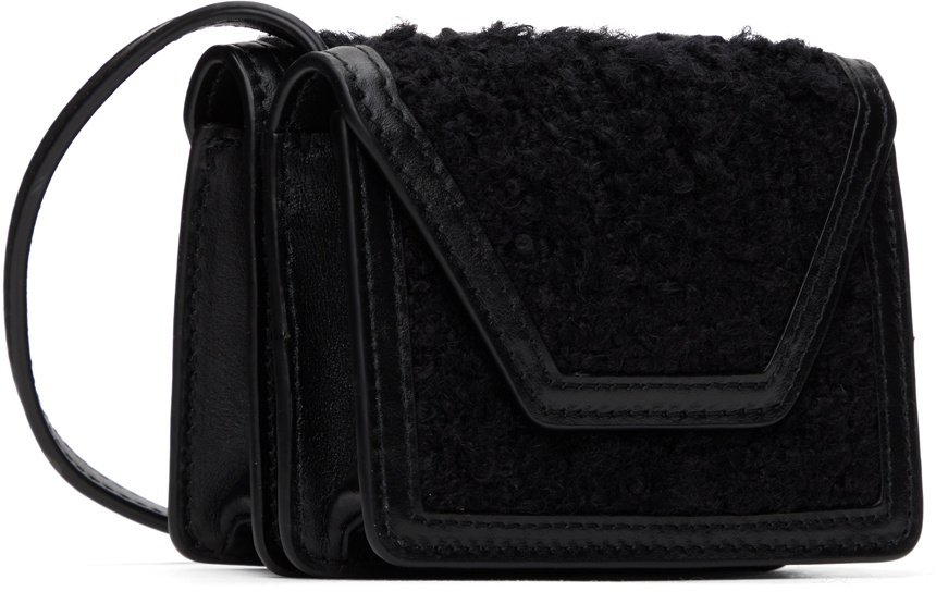 Recto Black Nano Double Envelope Bag Recto