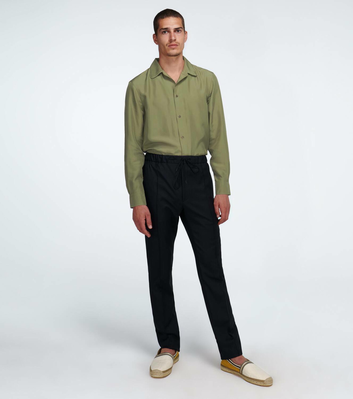 Fendi Canvas jacquard espadrilles