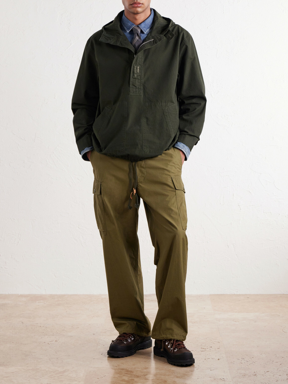 Aimé Leon Dore - Anorak Cotton Hooded Jacket - Green