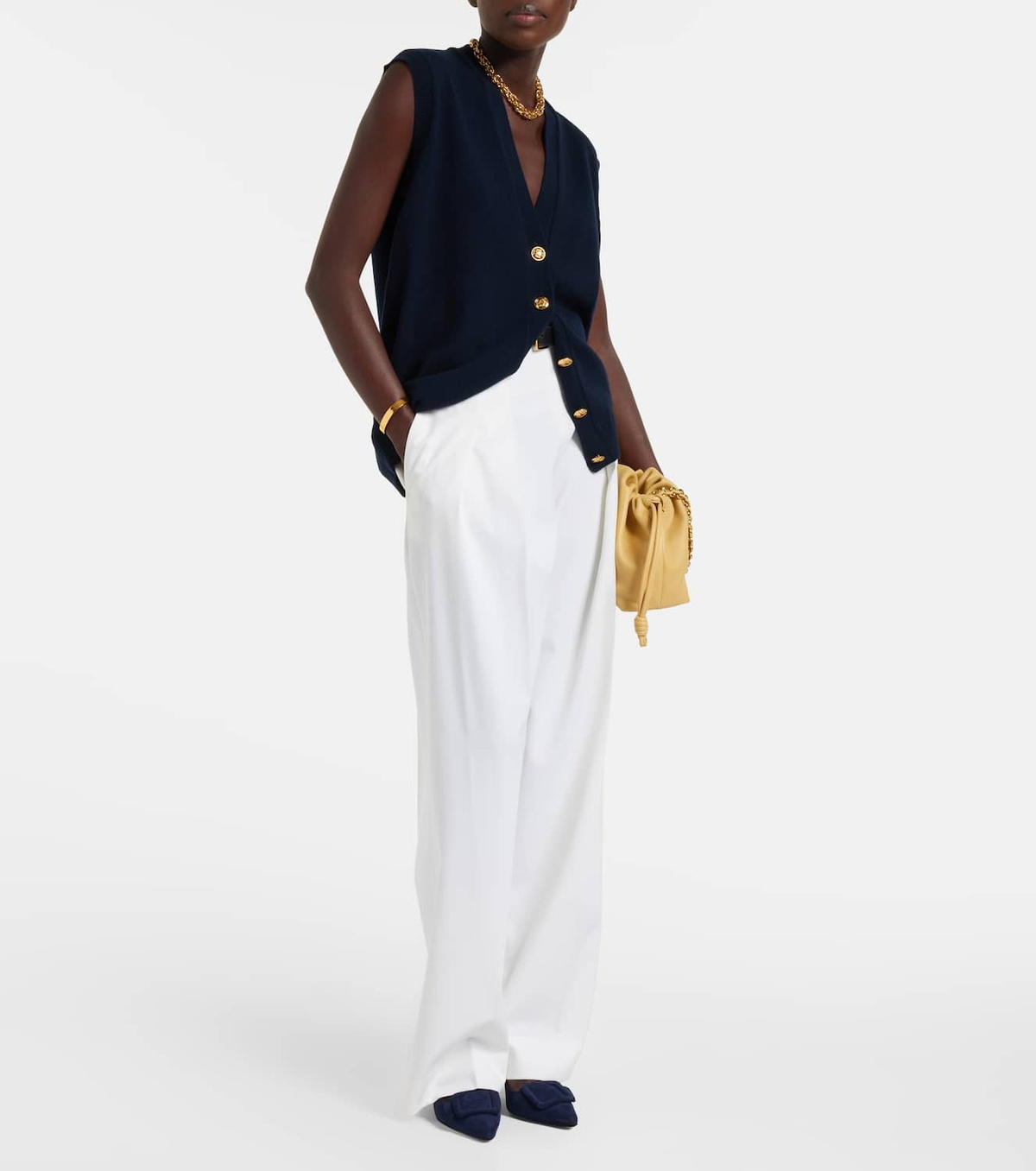 Blazé Milano Highland wool and cashmere vest