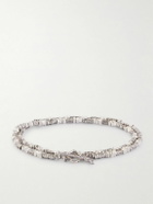 Peyote Bird - Shoreline Porteno Sterling Silver Beaded Wrap Bracelet