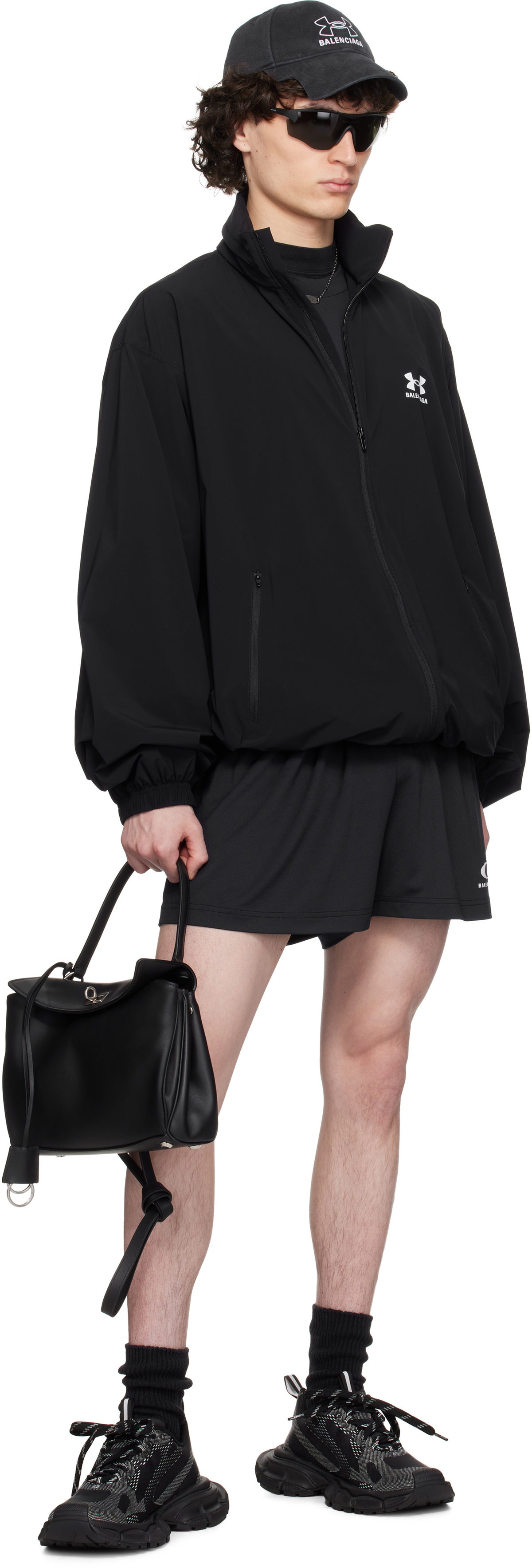 Balenciaga Black Under Armour Edition Running Shorts Balenciaga