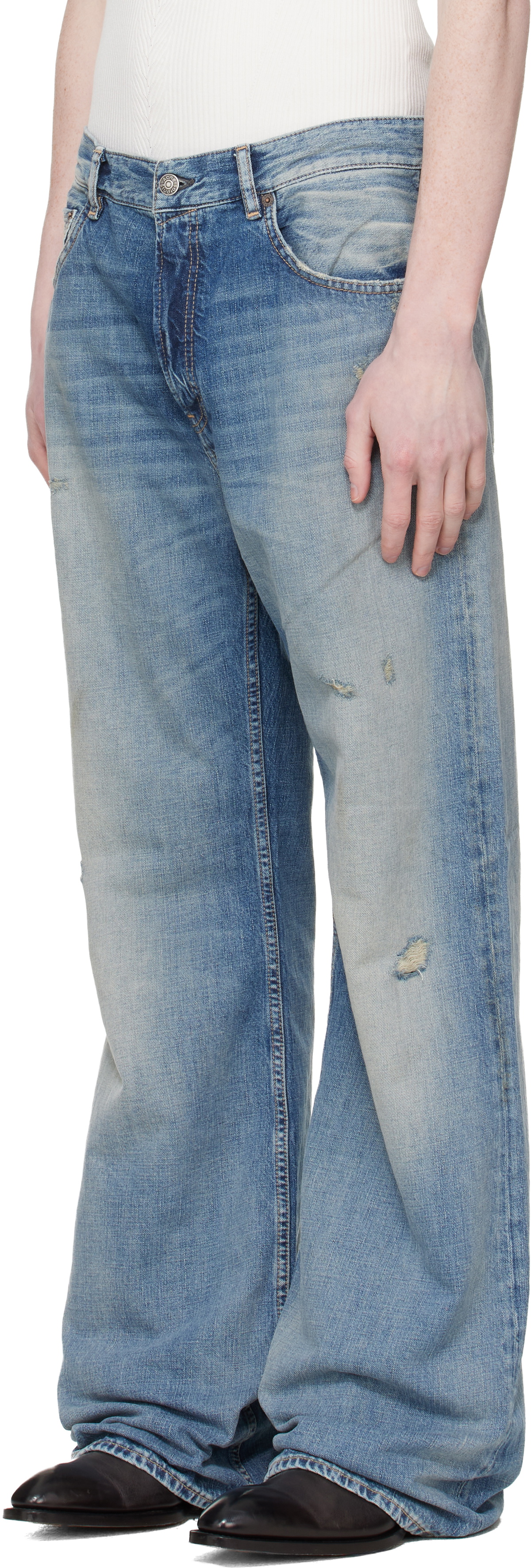 Acne Studios Blue 2021M Regular Fit Jeans