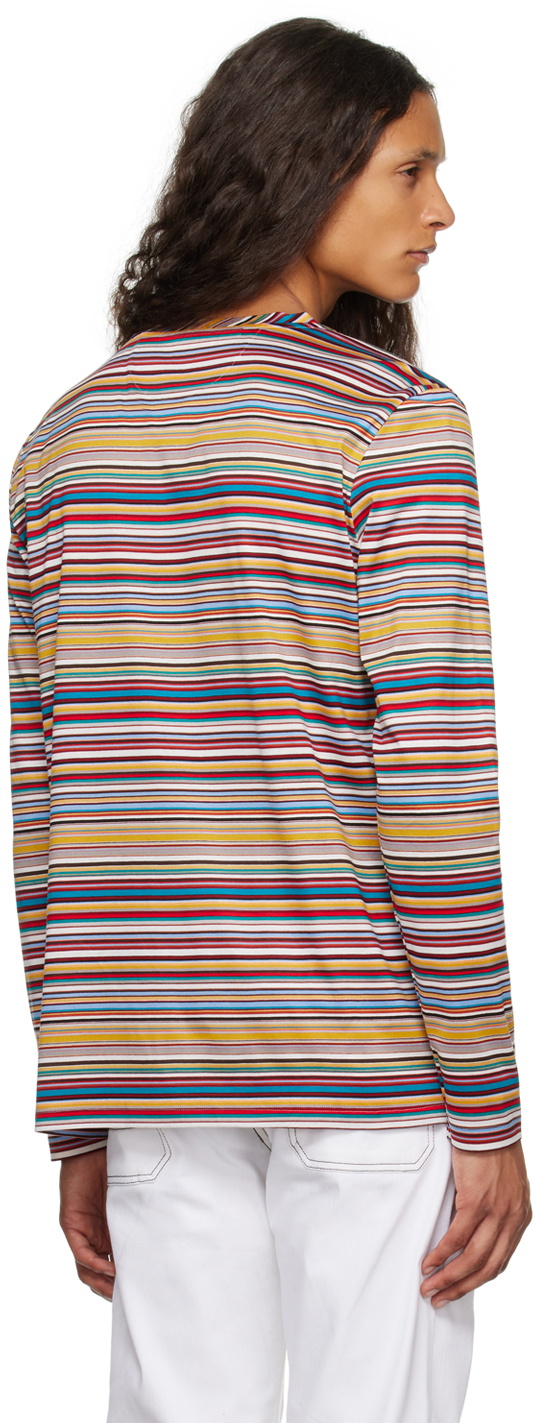 【関税&送料込】Paul Smith Signature Stripe Sweatshirt PS Paul Smith Women's Swirl Crew Neck Sweater at Amazon