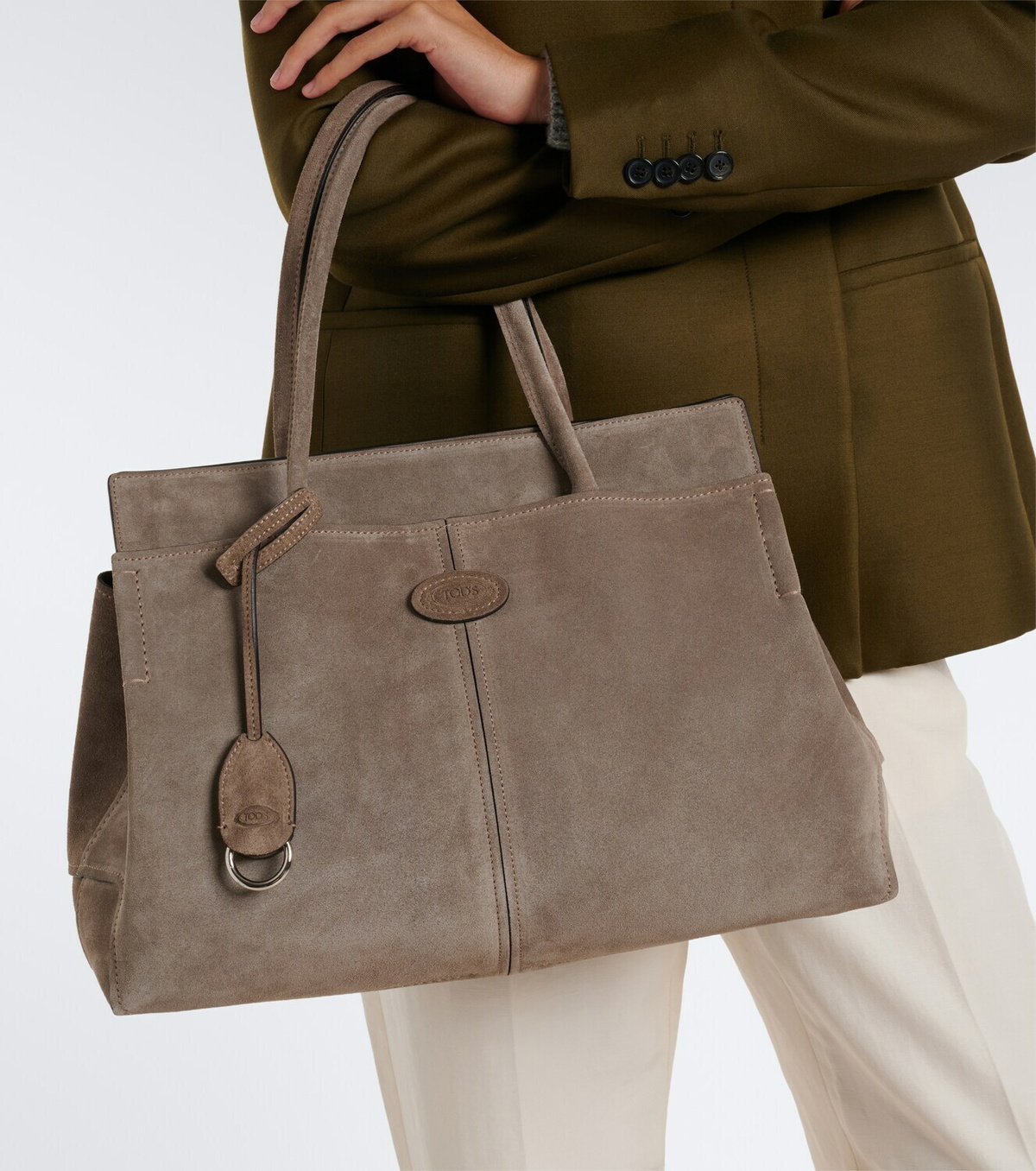 Tod's Suede tote bag