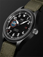 IWC Schaffhausen - Pilot's Mark XVIII Top Gun Edition 'SFTI' Limited Edition Automatic Chronograph 41mm Ceramic and Textile Watch with Stopwatch, Ref. No. IW324711