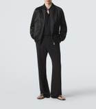 Gucci GG cotton-blend satin jacket