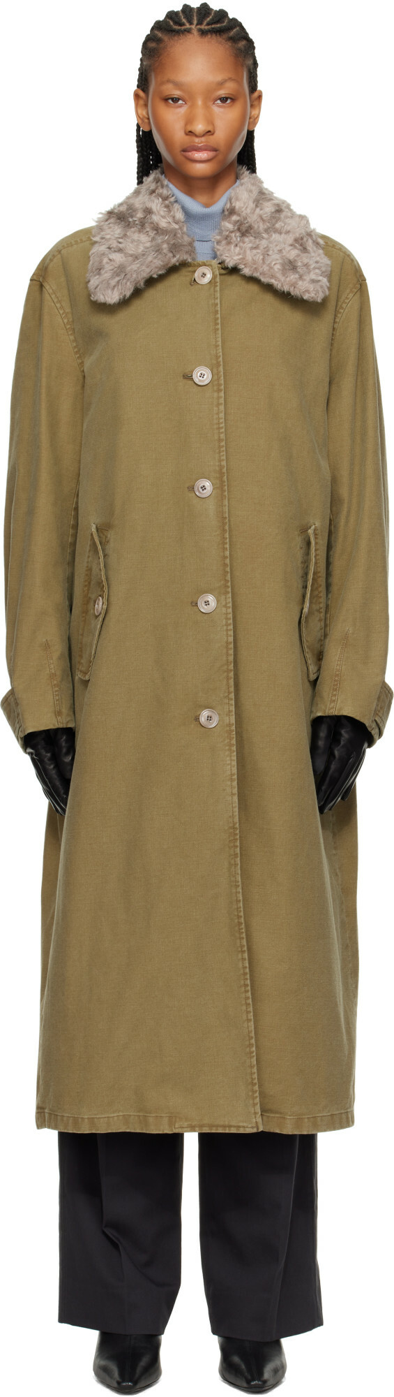 Our Legacy Black Uniform Coat Our Legacy