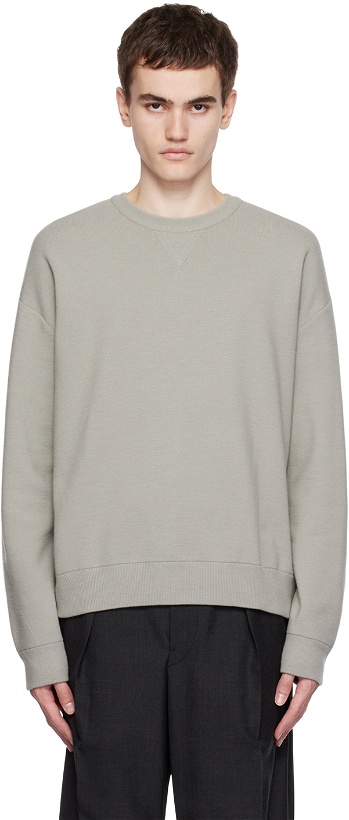 Photo: Solid Homme Gray Crewneck Sweater