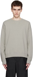 Solid Homme Gray Crewneck Sweater