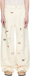 Isabel Marant Off-White Janael Jeans