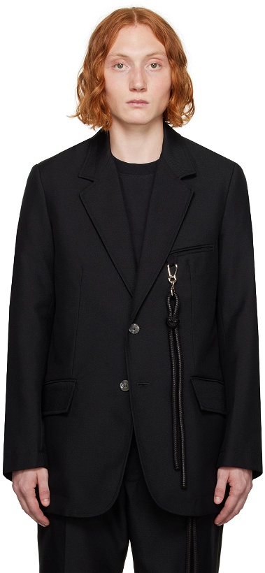 Photo: Song for the Mute Black Oversized Blazer
