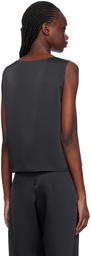 LESET Navy Barb Tank Top