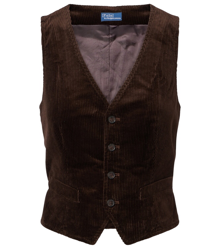 Photo: Polo Ralph Lauren Cotton corduroy vest