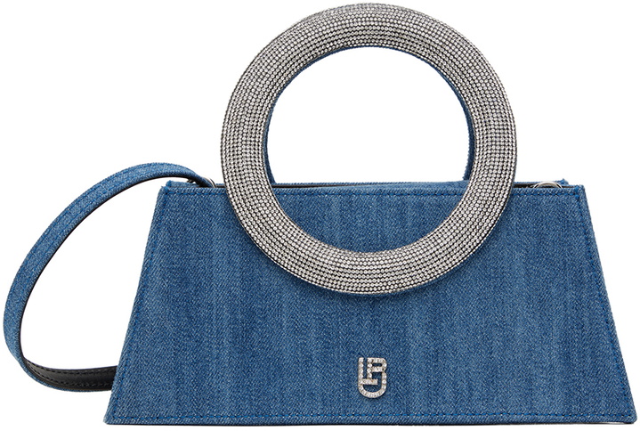 Photo: Les Petits Joueurs Blue Pochette Trapeze Bag