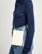 Valextra Womens Cross-body bag Ivory
