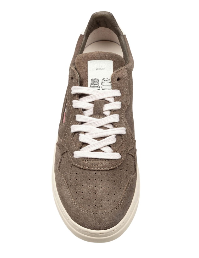 Photo: Autry Sneakers Medalist In Suede Color Green