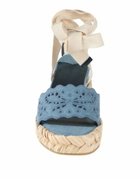 Jimmy Choo Womens Sandals Slate in Blue