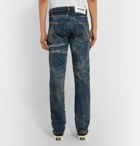 Neighborhood - Distressed Selvedge Denim Jeans - Indigo