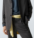 Auralee Cotton half-zip sweatshirt