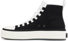 AMIRI Black & White M.A. Court Sneakers