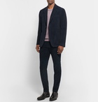 Paul Smith - Navy Slim-Fit Cotton and Cashmere-Blend Corduroy Suit Trousers - Navy