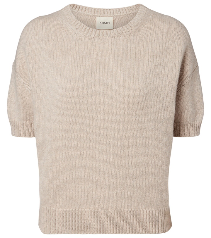 Photo: Khaite Golden cashmere sweater