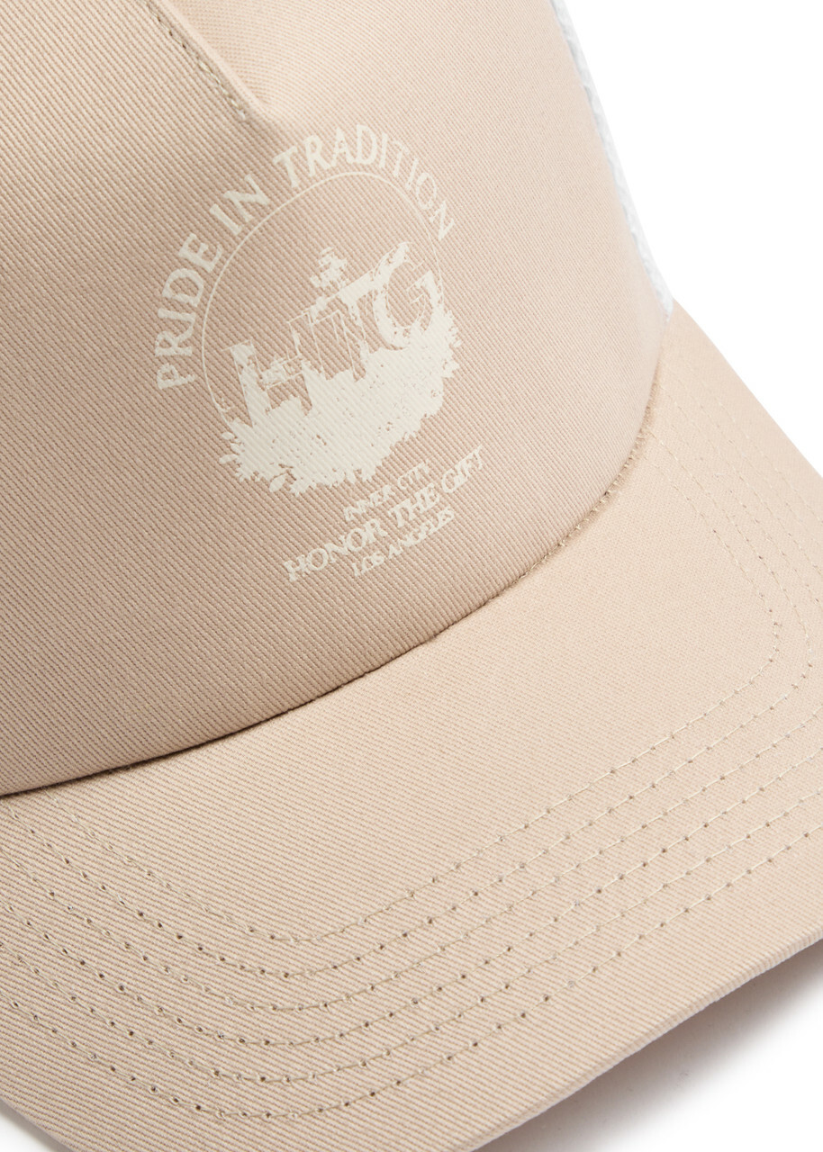 Honor The Gift Tradition Printed Canvas Trucker cap - Sand - One Size | Sale for Rewards Members