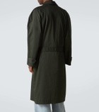 Balenciaga Belted cotton car coat
