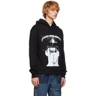 JW Anderson Black GandG Policeman Hoodie