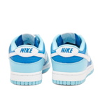 Nike Dunk Low Retro Qs Sneakers in Flash/White/Argon Blue