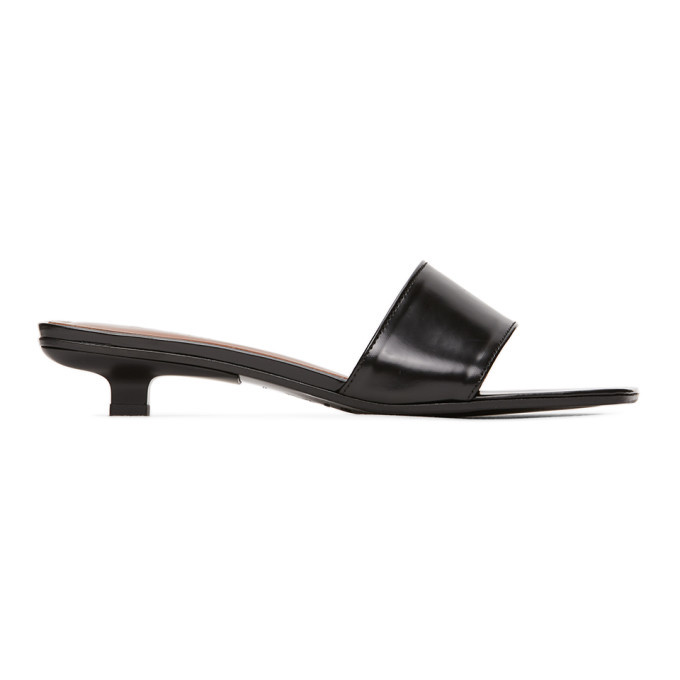 BY FAR Black Ceni Heeled Sandals