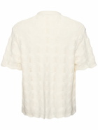CASABLANCA - Jacquard Monogram Cotton Terry Shirt