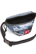 Diesel Belt bag in trompe l'oeil denim - Belt bags - Unisex - Blue