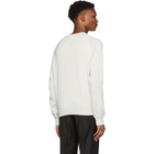 Brioni Grey Cashmere and Cotton Sweatshirt