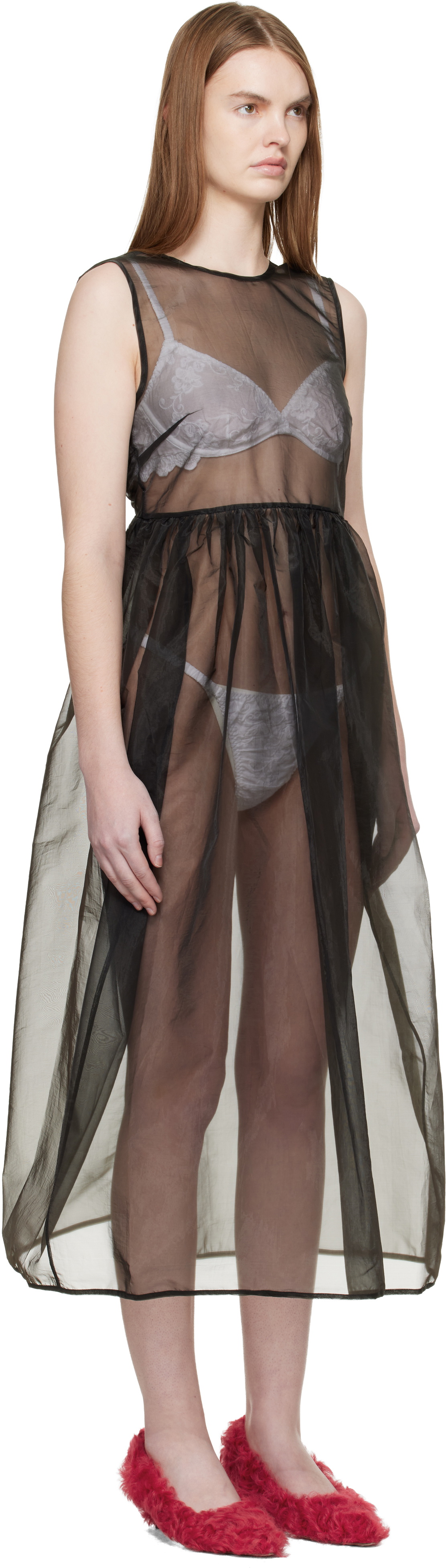 Cecilie Bahnsen Black CBcamillia Midi Dress