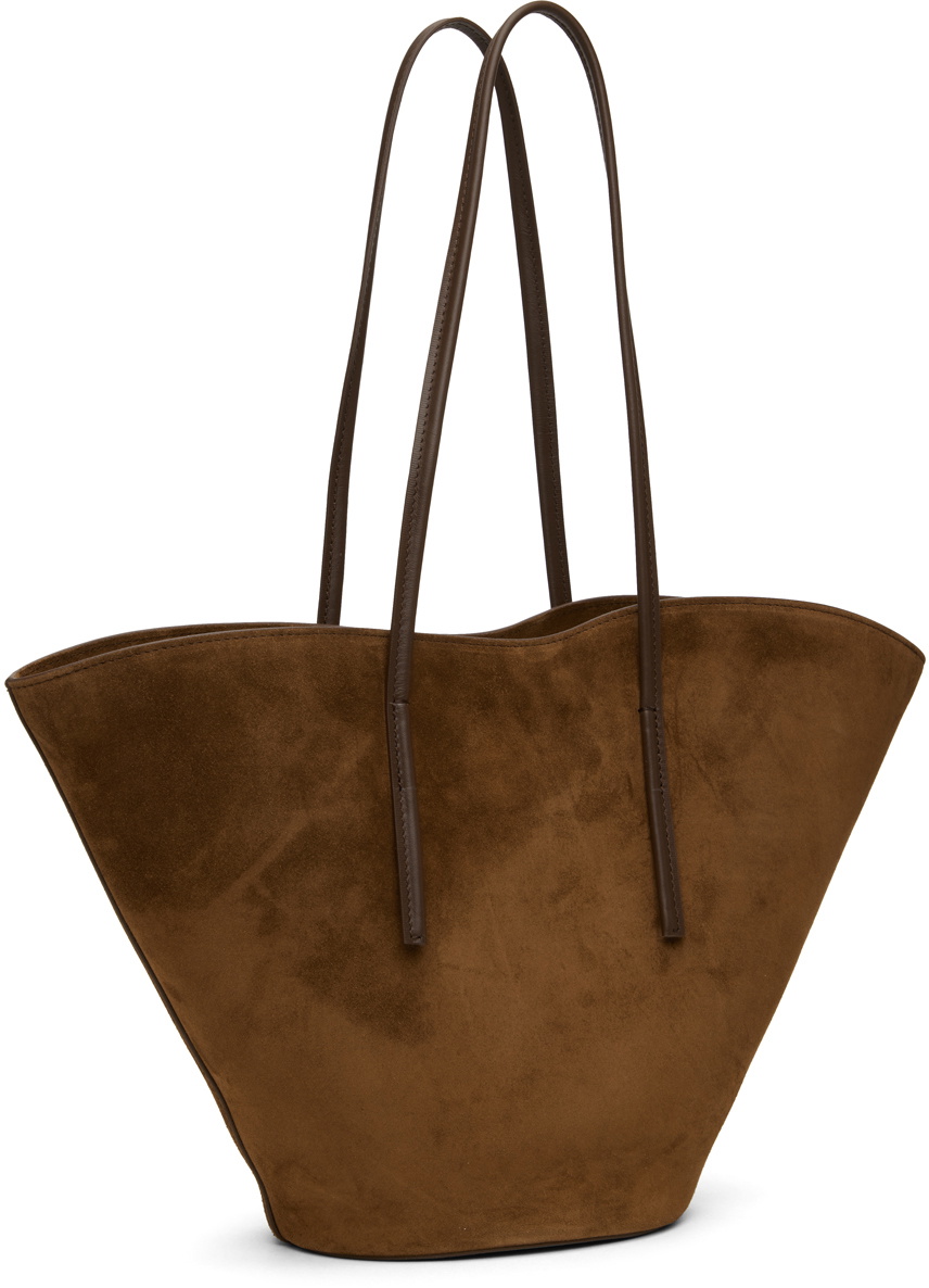 Little Liffner Brown Small Soft Tulip Tote