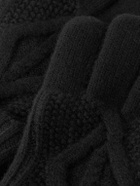 Polo Ralph Lauren - Cable-Knit Wool and Cashmere-Blend Gloves