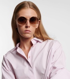 Loewe Signature round sunglasses