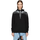 Marcelo Burlon County of Milan Black Wings Hoodie