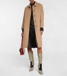 Gucci - Double-faced wool and silk coat