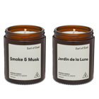 Earl of East Smokey Scent Pairing Companion Candle Set 