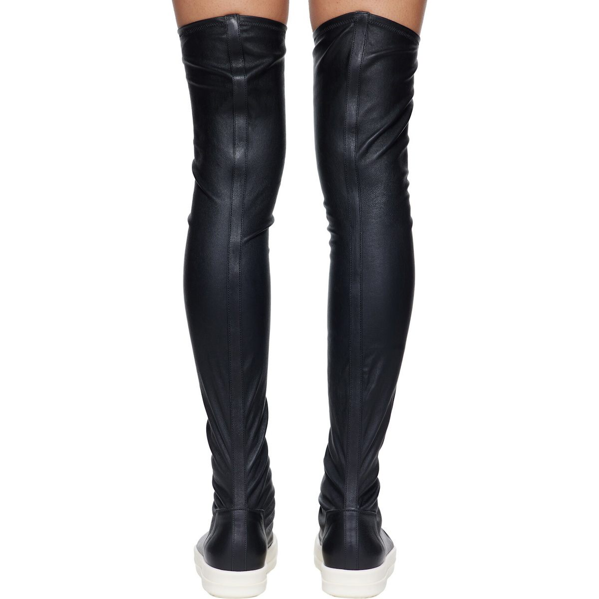 Rick Owens Black Tower High Stocking Sneaks Sneakers