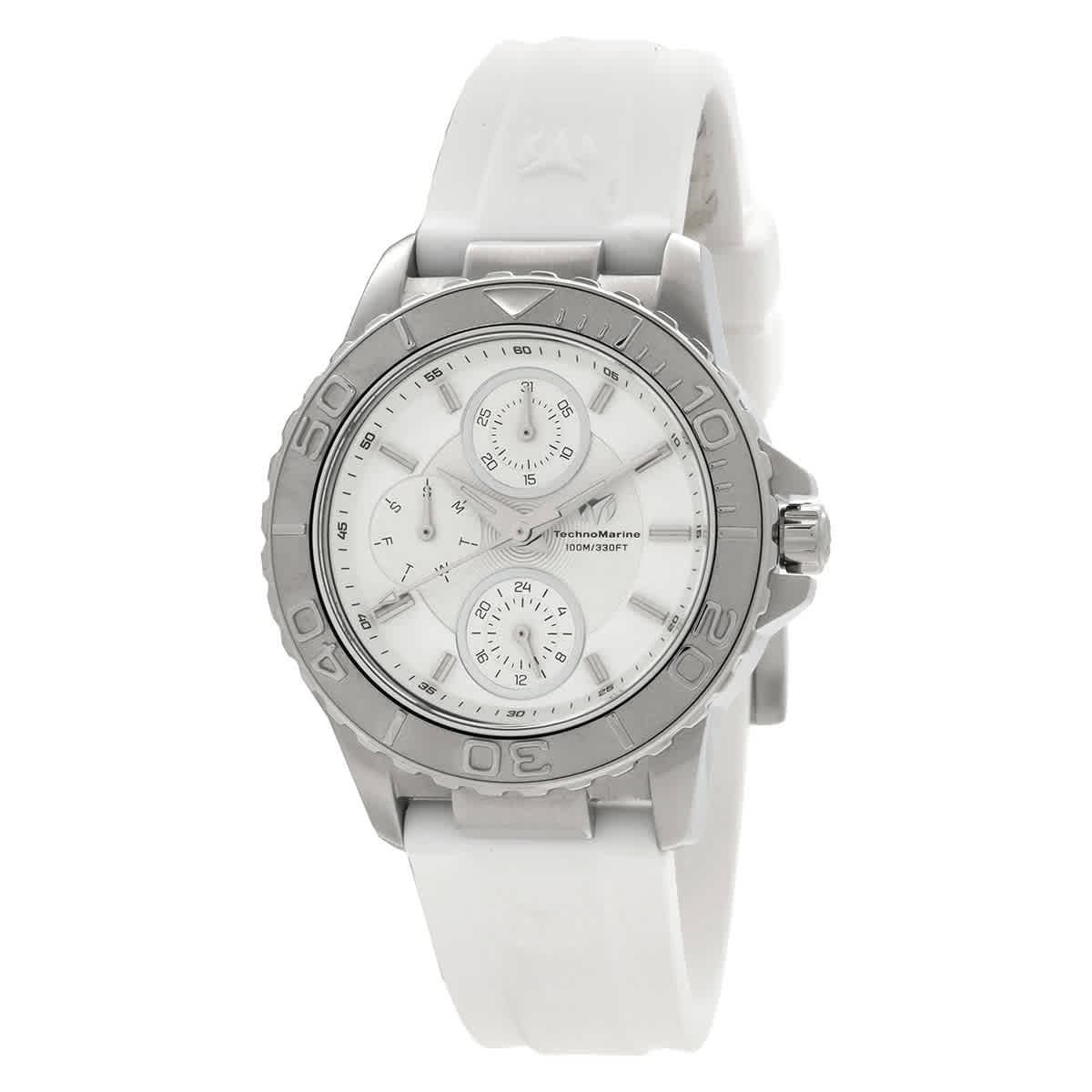 Technomarine Sea Quartz Silver Dial Ladies Watch TM-725012