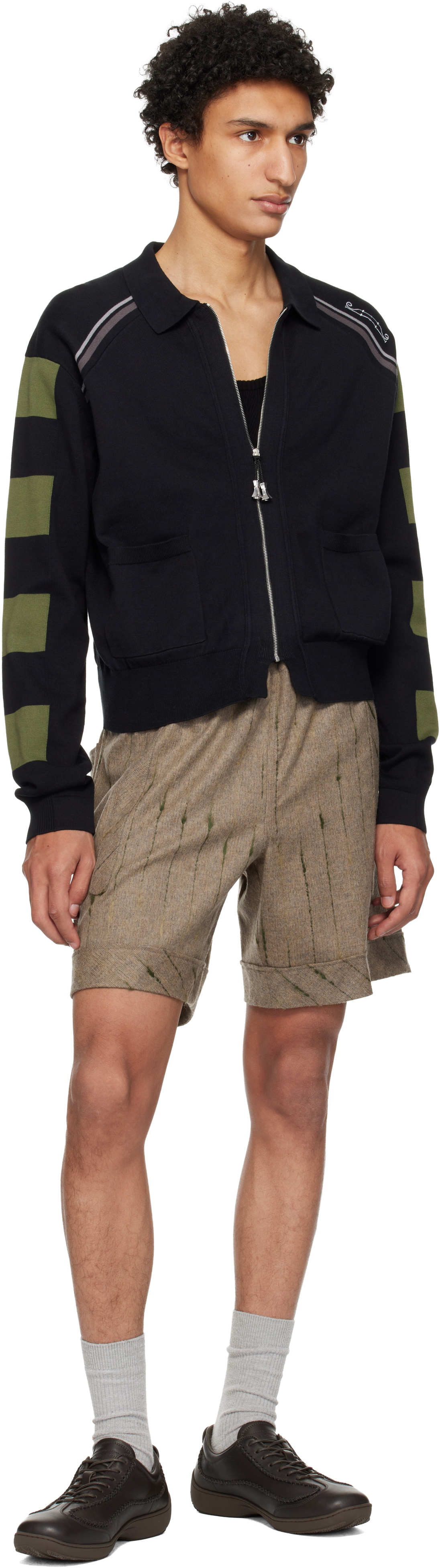 Kiko Kostadinov Black Kest Cardigan