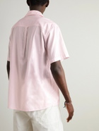 True Tribe - Resort Camp-Collar Cotton-Sateen Shirt - Pink