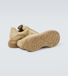 Alexander McQueen Oversized suede sneakers